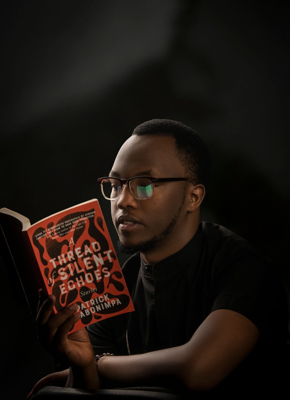Patrick reading from A Thread of Silent Echoes
